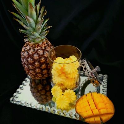 Fondant ananas et mangue, 20 g