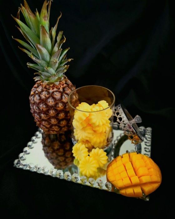 Fondant ananas et mangue, 20 g