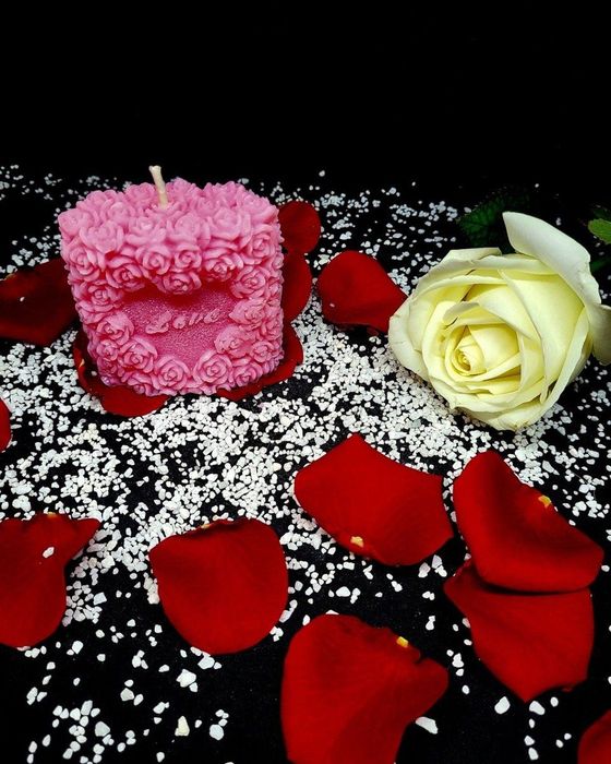 Bougie amour caché fleurs de sakura, 150 g