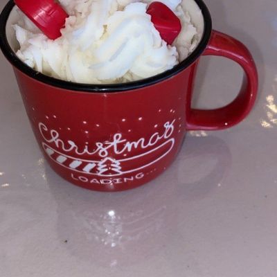 Petit mug cerise noire explosive